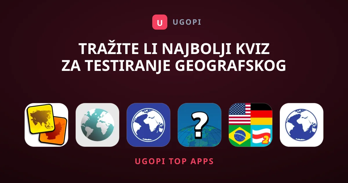Tražite li najbolji kviz za testiranje geografskog znanja?